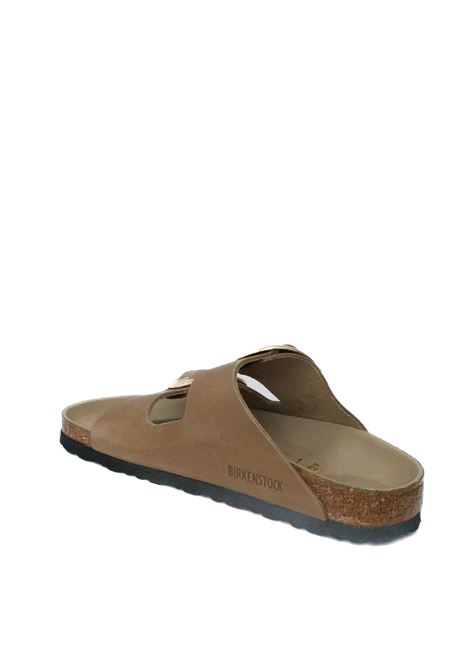 tobacco big buckle arizona sandal BIRKENSTOCK | ARIZONA BIG BUCKLE1030395-TABACCO